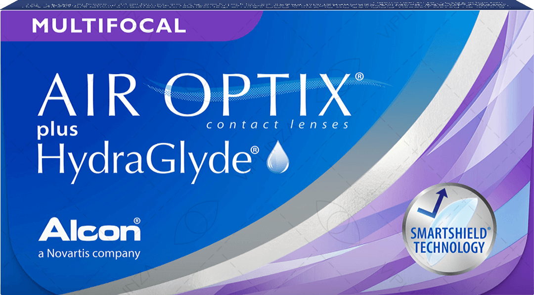 Air Optix plus HydraGlyde Multifocal (-0.25/Low/8.6)