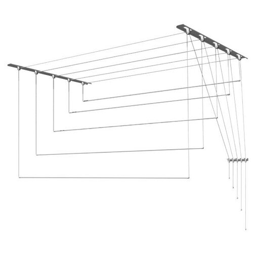 фото Сушилка для белья лиана потолочная, 1,3 м (5 стержней)