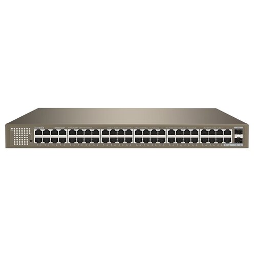 Коммутатор TENDA TEG1050F 48PORT 1000M 2SFP, серый