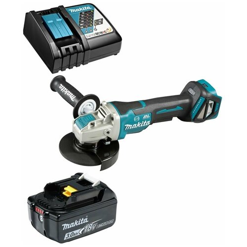 Шлифмашина угловая X-LOCK аккумуляторная 18В LXT 115мм Li-Ion 1x3Ач Makita DGA469RF 3167000₽