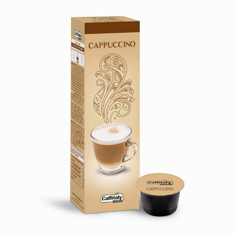 Кофе в капсулах Caffitaly system Ecaffe Cappuccino, 10 кап.