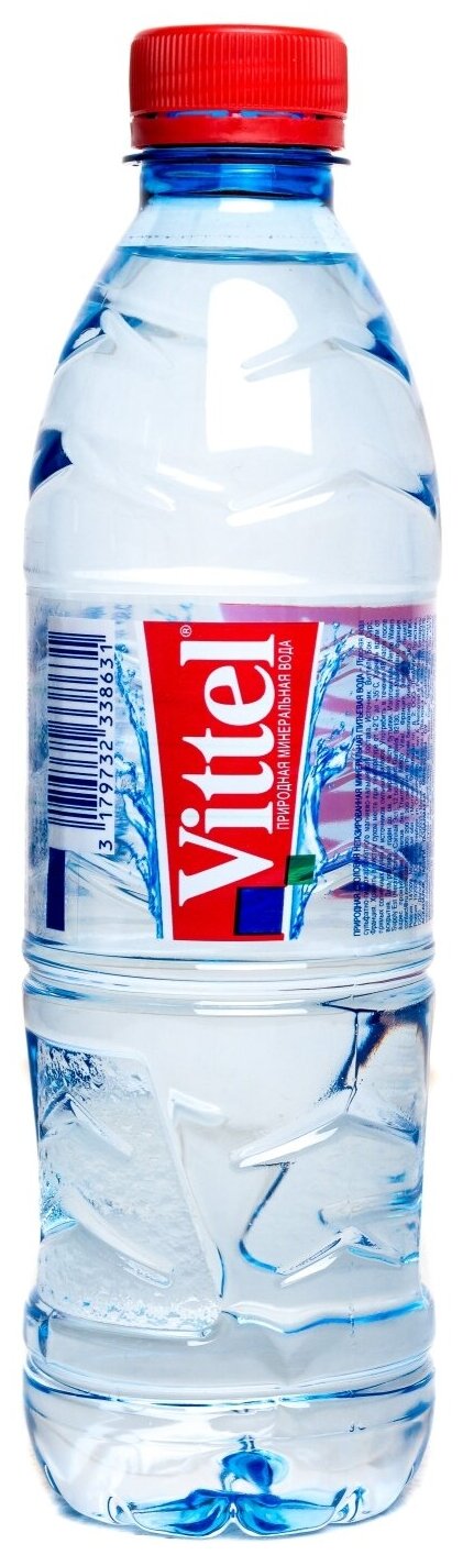 Вода минеральная Vittel негаз. ПЭТ 0,5л 24шт/уп - фотография № 2