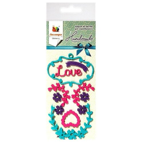 Набор из фетра Скрапбукинг Вензеля 1 473₽