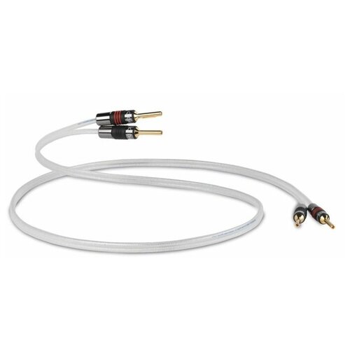 Акустический кабель QED SAXT Pre-Term Speaker Cable, 2.0m (Banana), QE1430 разъем банана qed qe1815 airloc plastic banana