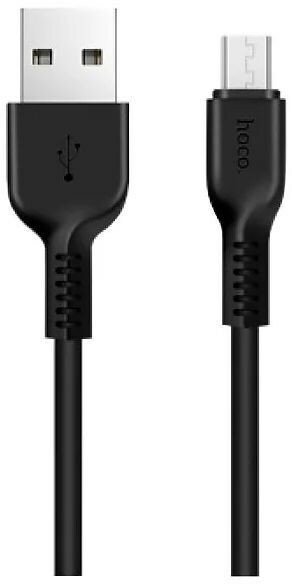 Интерфейсный кабель (HOCO (6957531068945) X20 USB (m)-microUSB (m) 3.0м - черный)