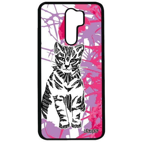 фото Чехол на мобильный xiaomi redmi 9, "кот" дикий пушистый utaupia