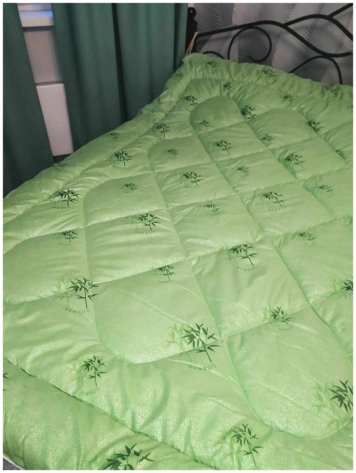 Одеяло Асика 1.5 спальное 150x210 см, зимнее с наполнителем бамбуковое волокно - фотография № 3
