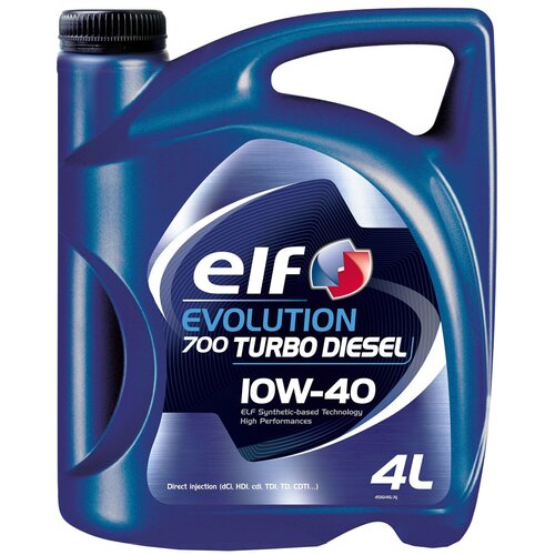ELF ELF 10W40 EVOLUTION 700 TURBO DIESEL/5 Масло моторное полусинтетическое 5л - ACEA A3/B4, API SN/CF, VW 501.01/505.00, MB 229.1 1шт