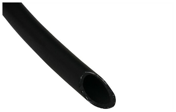 Шланг резиновый, d = 16 мм, L = 25 м, армированный, чёрный, «волжский» - фотография № 2