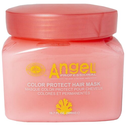 Angel Professional Маска защита цвета окрашенных волос, 550 г, 500 мл