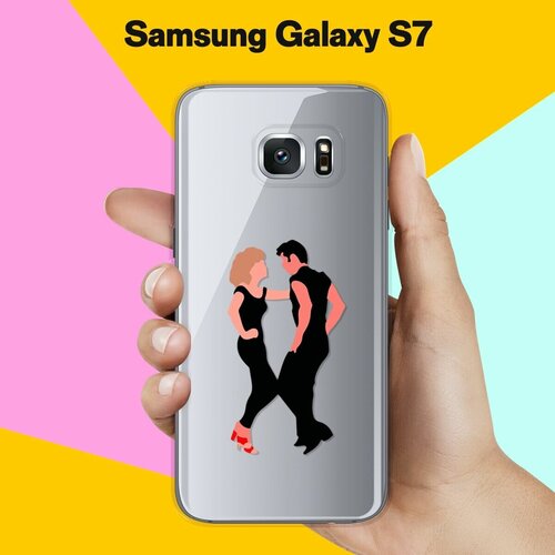 Силиконовый чехол на Samsung Galaxy S7 Танцы / для Самсунг Галакси С7 пластиковый чехол обнулись желтый на samsung galaxy s7 самсунг галакси с 7