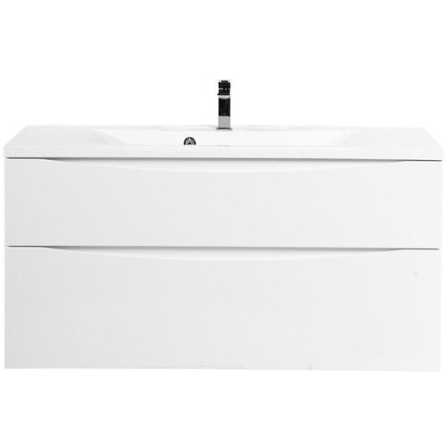 База под раковину BelBagno MARINO-H60-1100-2C-SO-BL-P Bianco Lucido