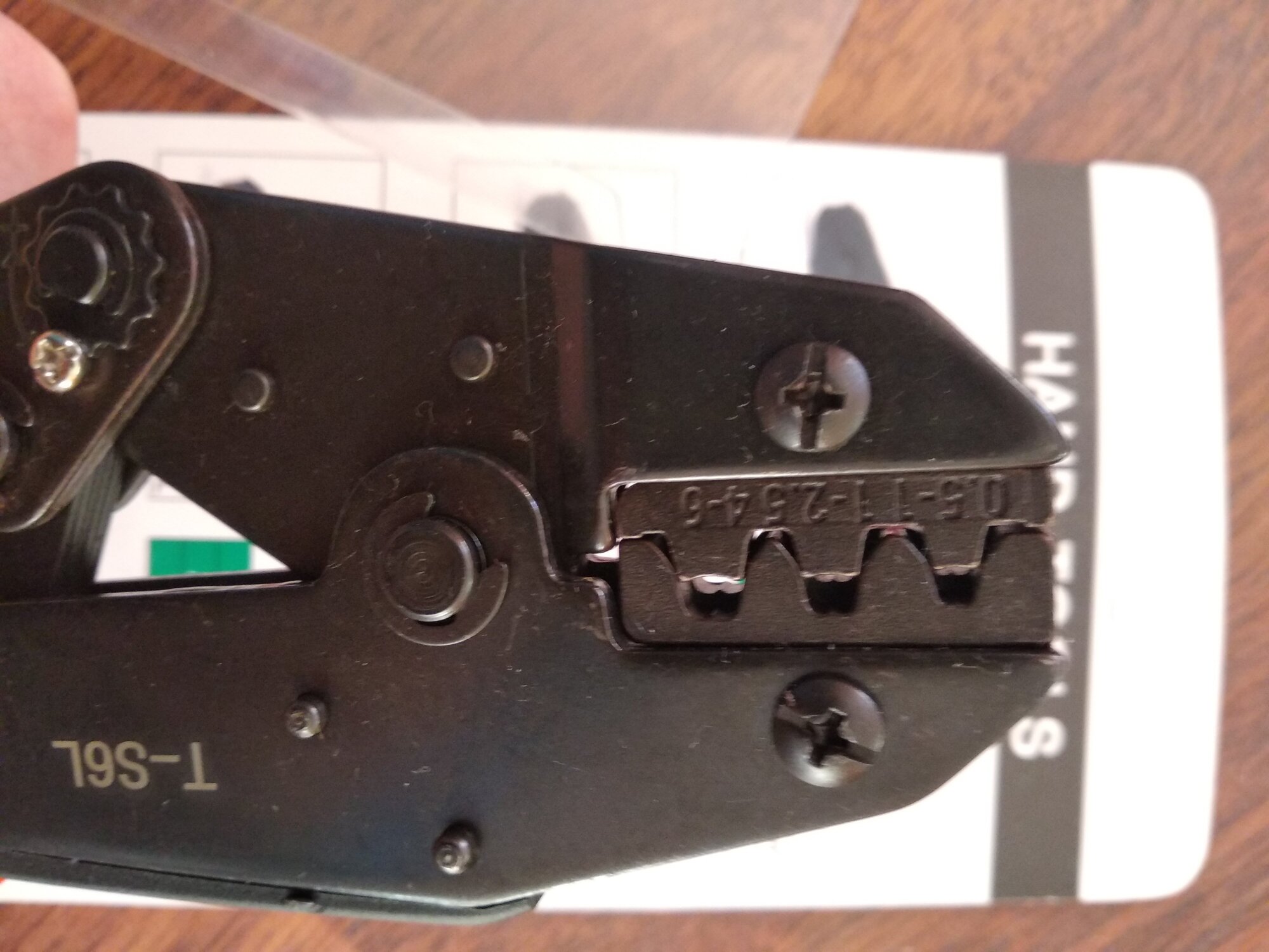 фото Пресс-клещи для опрессовки двойных изолированных и неизолированных кабельных наконечников Bete ПК-6-НШВ(И)2 0,5-6мм2