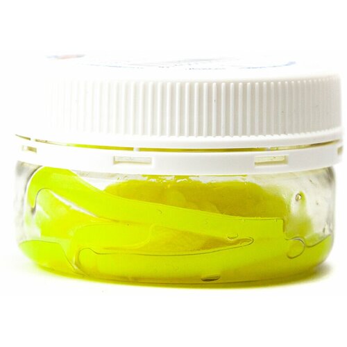 Силиконовая приманка Nyaski.Club червь Лапша (Доширак) 3х90 мм, 0.7 гр, СЫР #GLOW Жёлтый (12 шт)