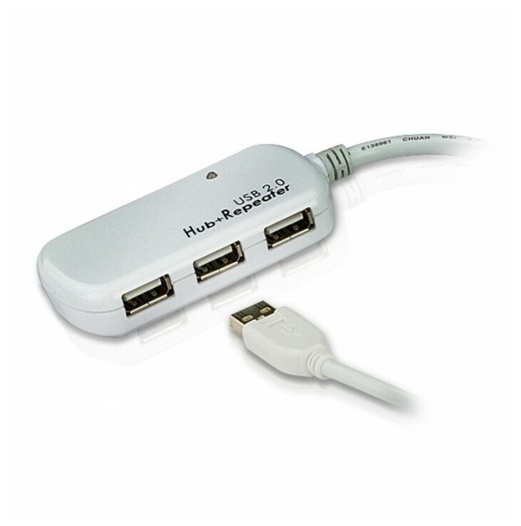 ATEN USB 2.0 4-Port Hub with Extension Cable 12m