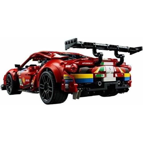 Конструктор спорткар Ferrari 488 GTE AF Corse #51 конструктор ferrari 488 gte af corse 42125 lego technic