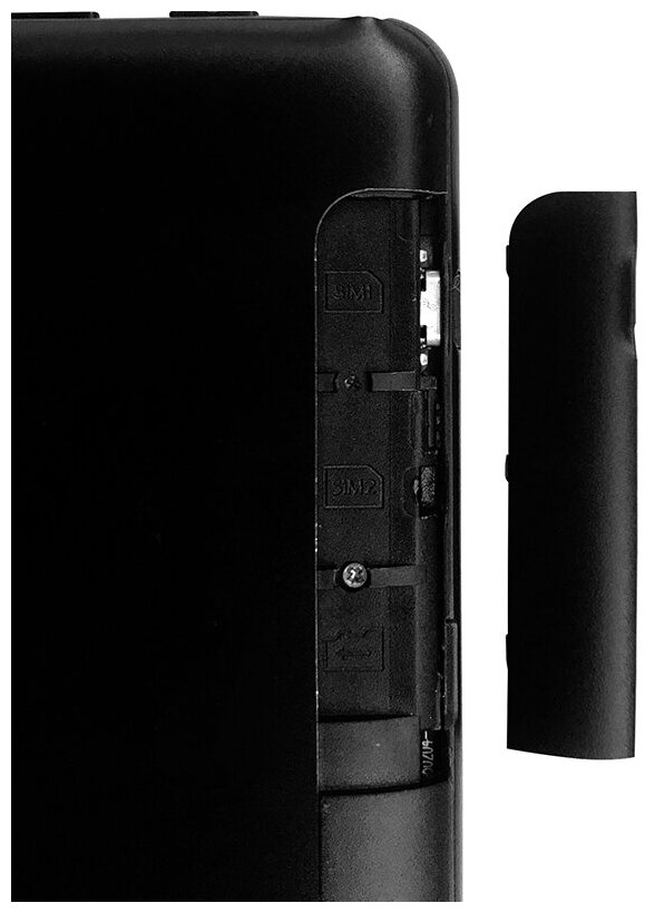 Планшет TURBO TurboPad 1016, 1GB, 16GB, 3G, Android 9.0 черный [рт00020522]
