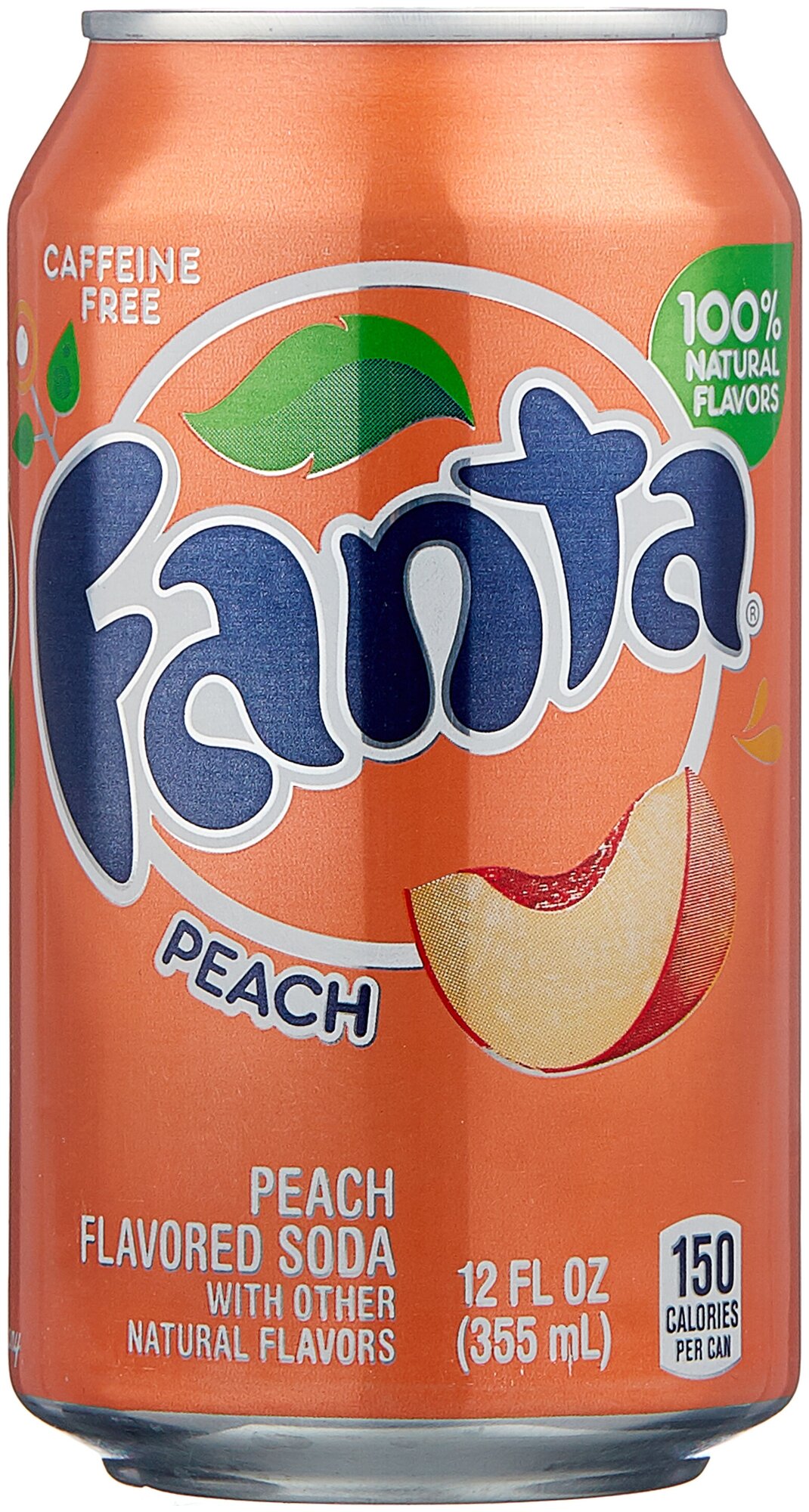 Газированный напиток Fanta Peach со вкусом персика (США), 355 мл (12 шт) - фотография № 2