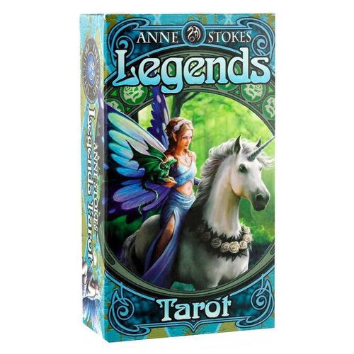 Гадальные карты Fournier Таро Anne Stokes Legends Tarot карты таро готическое таро анны стокс anne stokes gothic tarot fournier