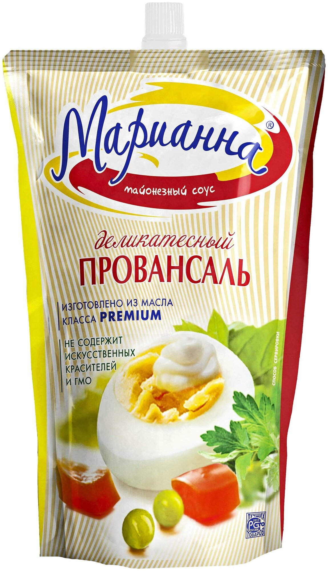 Соус майонезный Марианна деликатесный провансаль, 25%