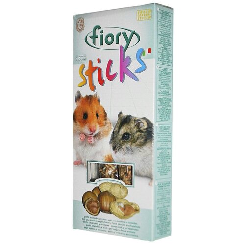 Лакомство для Fiory Sticks с орехами, 100 г, 2 шт. в уп.