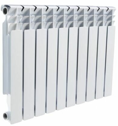 Радиатор отопления Firenze BI 500/80 B20 (зел.кв.) 10 секций (00-00011244)
