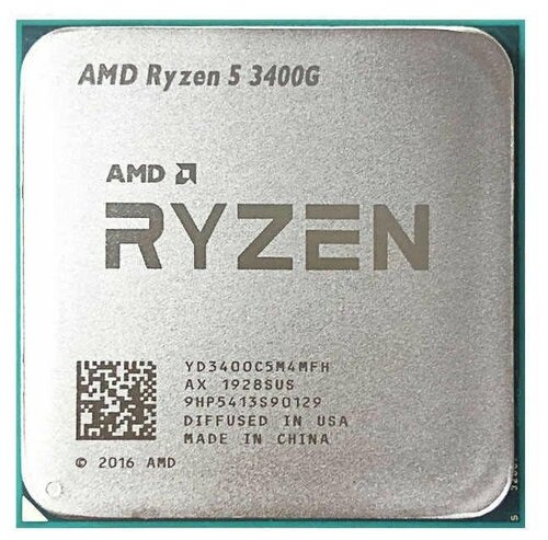 Процессор AMD Ryzen 5 3400G AM4, 4 x 4200 МГц, OEM — купить в интернет ...
