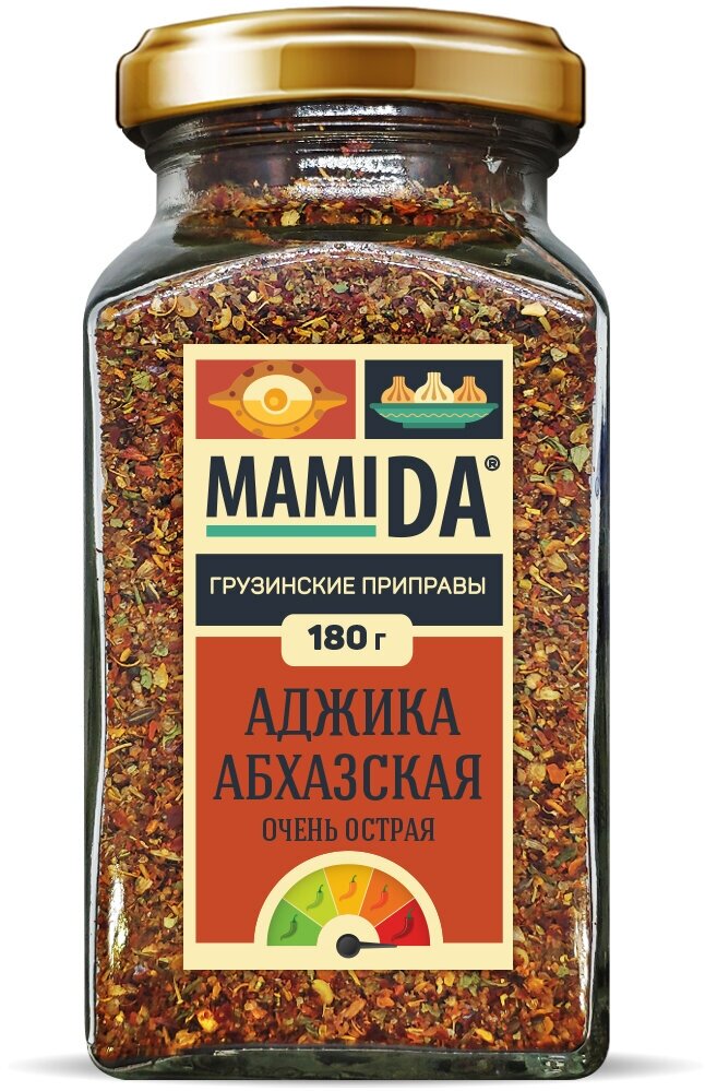 Аджика абхазская острая МамиДА, 180г
