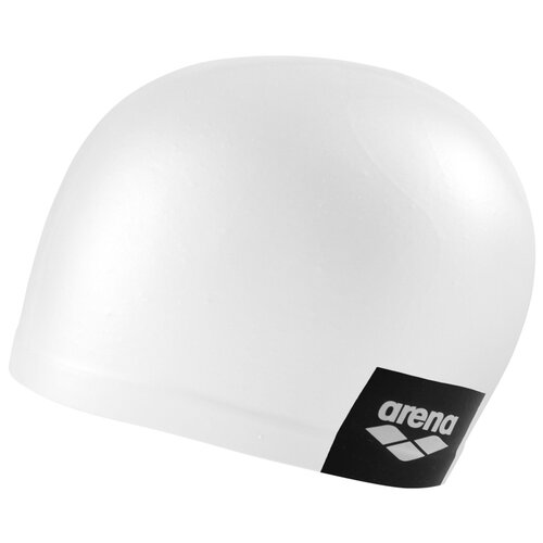 Шапочка для плавания arena Logo Moulded, белый шапочка для плавания arena moulded pro ii 001451505 серебристый силикон