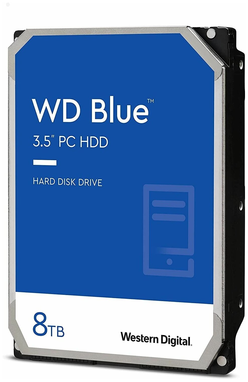 Western digital 8TB WD Blue (WD80EAZZ) {Serial ATA III 5640 rpm 128Mb buffer}