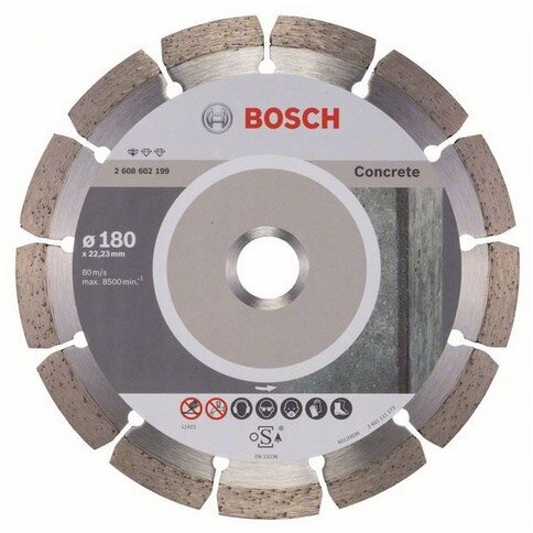 Алмазный диск Stf Concrete180-22,23