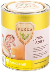 Водозащитная пропитка VERES Junior Lazura №25 Лимонный 0.75 л