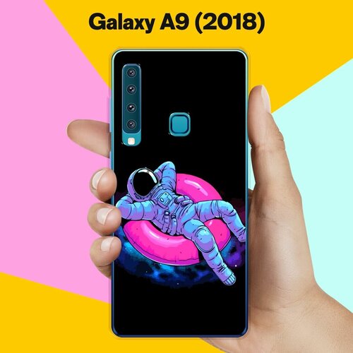 Силиконовый чехол на Samsung Galaxy A9 (2018) Астронавт 9 / для Самсунг Галакси А9 2018 силиконовый чехол ночные пейзажи 6 на samsung galaxy a9 2018 самсунг галакси а9 2018