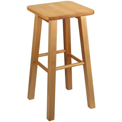 фото Табурет kett-up loft bar, дерево, цвет: орех лакированный