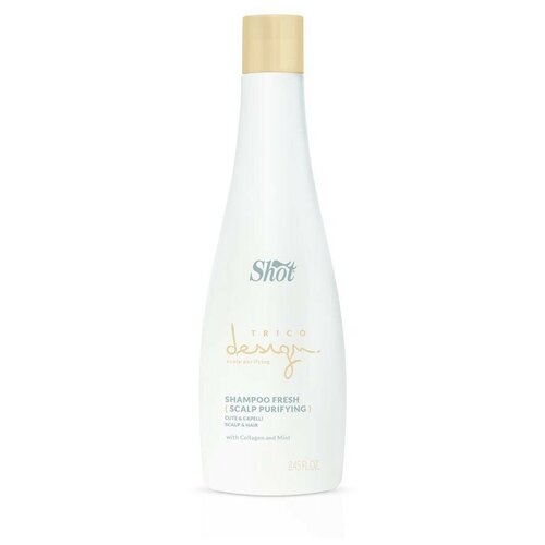 Shot шампунь Trico Design Scalp Purifying Fresh для кожи головы и волос, 250 мл
