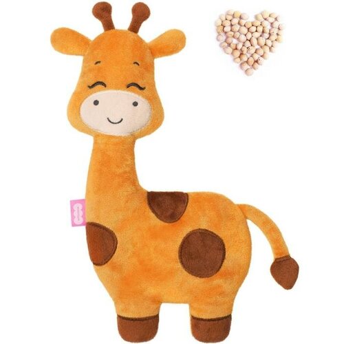 Развивающая игрушка-грелка «Жираф» развивающая игрушка грелка жираф