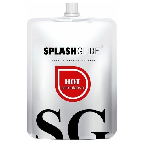 Возбуждающий лубрикант на водной основе Splashglide Hot Stimulative - 100 мл.