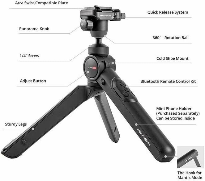 Штатив PGYTECH Mantispod 20 P-CG-080