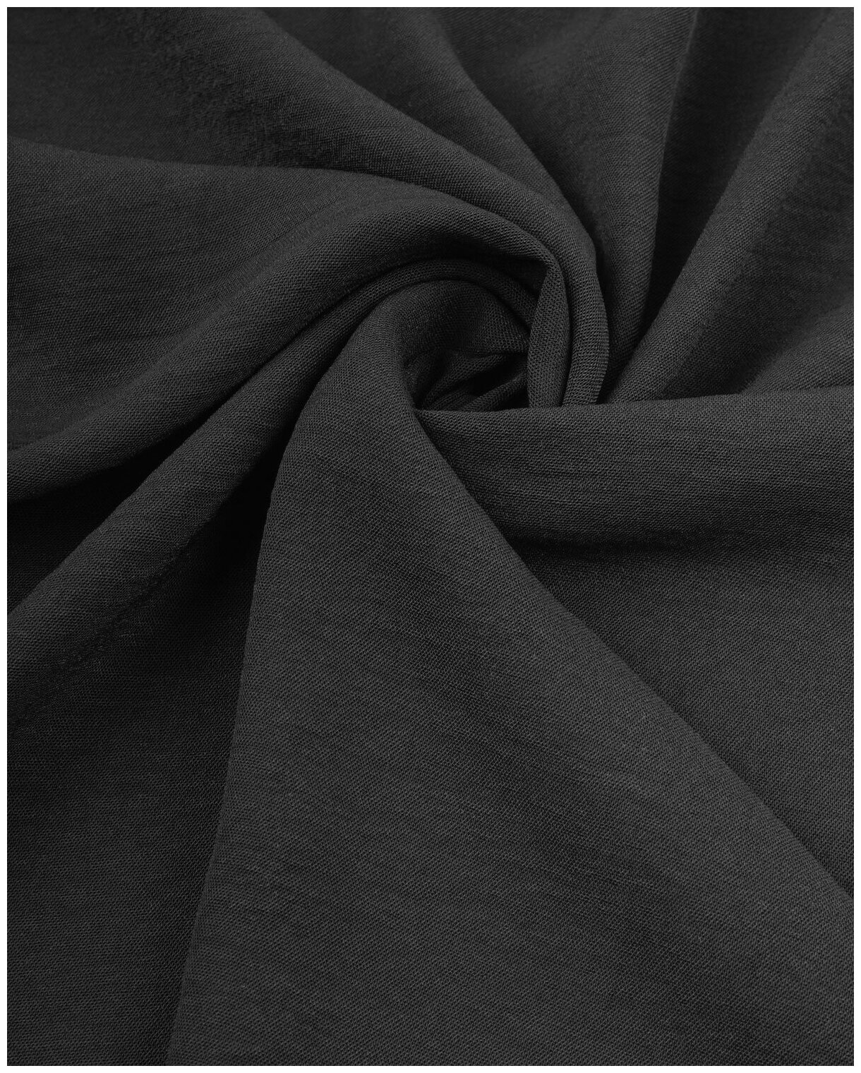Ткань для шитья и рукоделия Костюмная "Дорна" 1 м * 145 см, черный 001