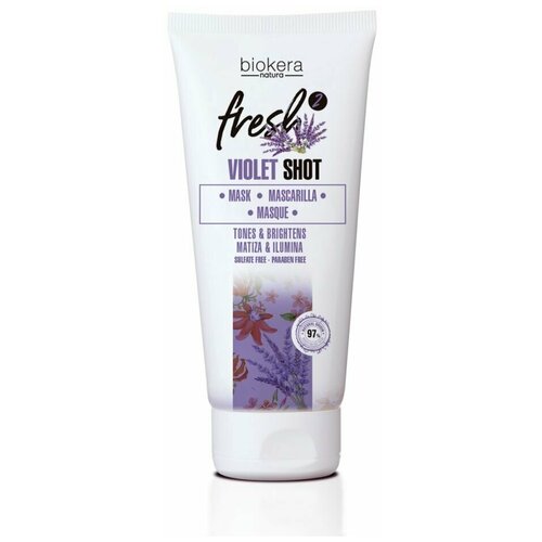 Salerm Fresh Violet Shot Mask Маска для нейтрал. нежелат. оттенков, 200мл. salerm fresh violet shot mask маска для нейтрал нежелат оттенков 200мл