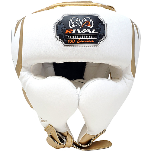 Боксерский шлем Rival RHG100 White/Gold (M)