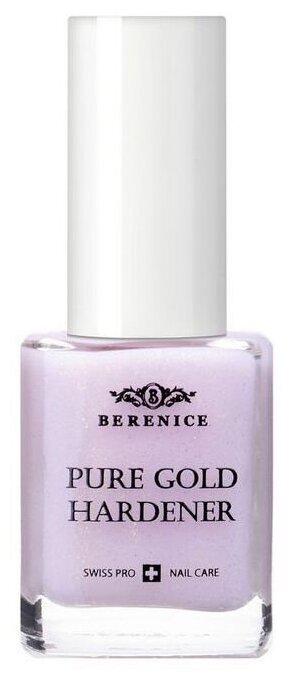 Укрепляющее средство для ногтей BERENICE с золотом Pure Gold Hardener 15мл