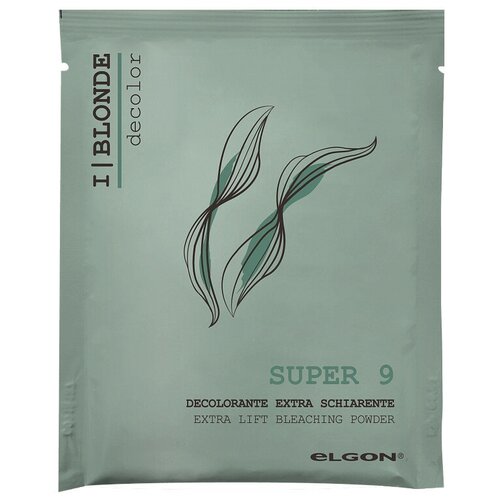 Обесцвечивающий порошок для волос I Blonde Super 9 Bleach Decolor Elgon, 50 гр