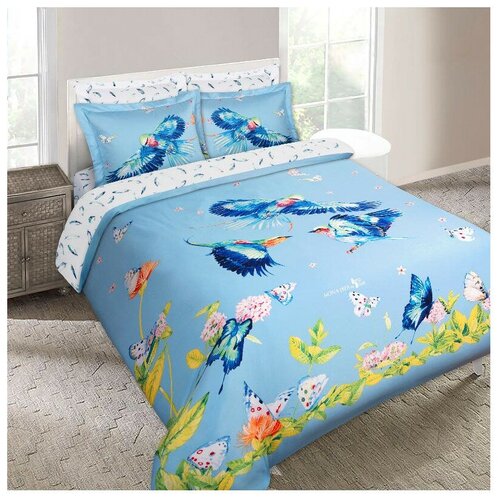 фото Постельное белье евростандарт mona liza sizovoronka, сатин, 4 наволочки: 50 х 70 и 70 х 70 см