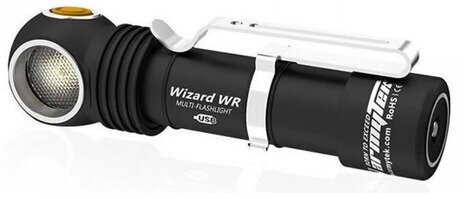 Налобный фонарь ArmyTek Wizard C2 WR Magnet USB (Теплый и красный свет) черный - фотография № 8