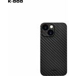 Чехол ультратонкий K-DOO Air Carbon для iPhone 11, черный - изображение