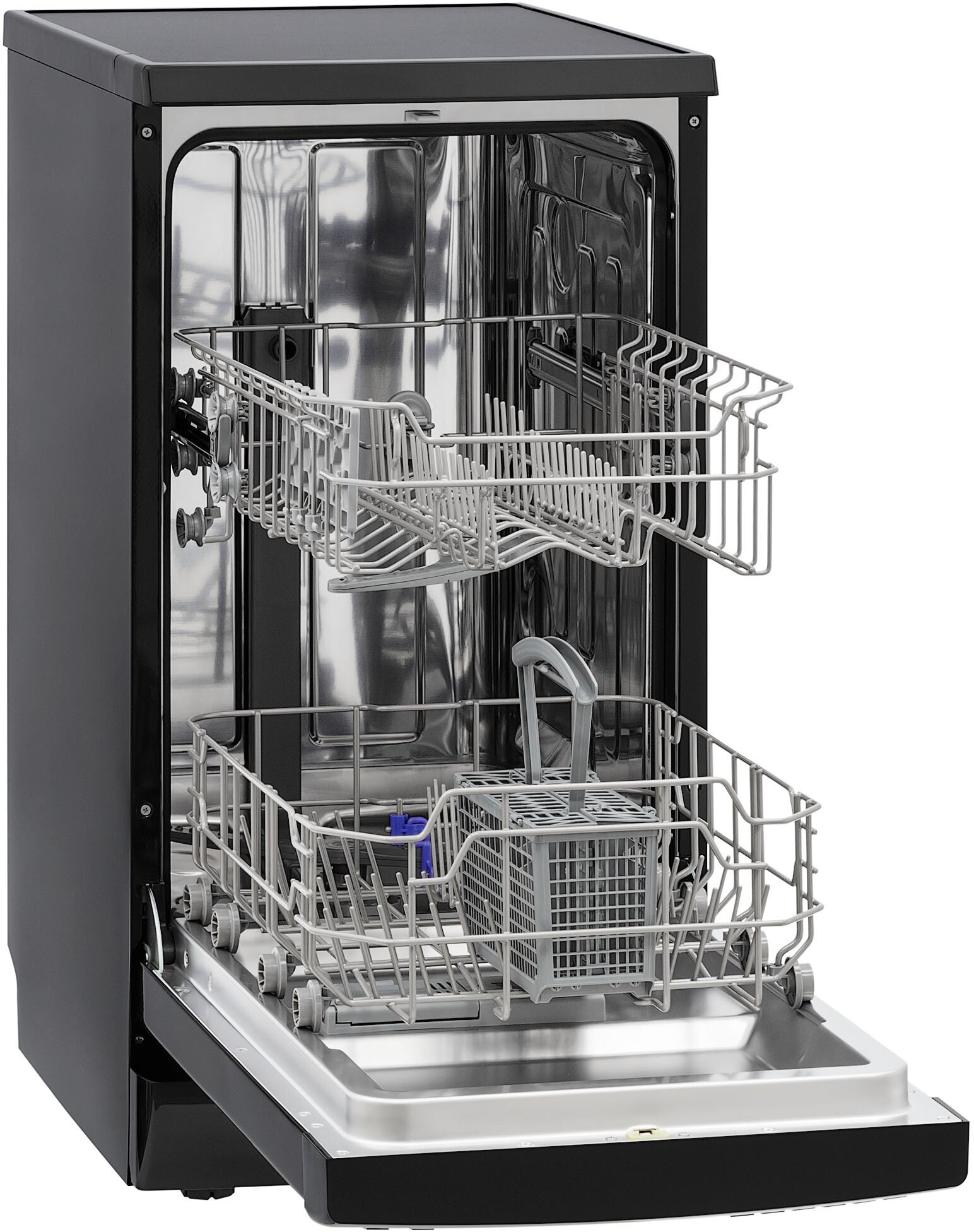 Посудомоечная машина KRONA RIVA 45 FS BL отдельностоящая черная - фотография № 1