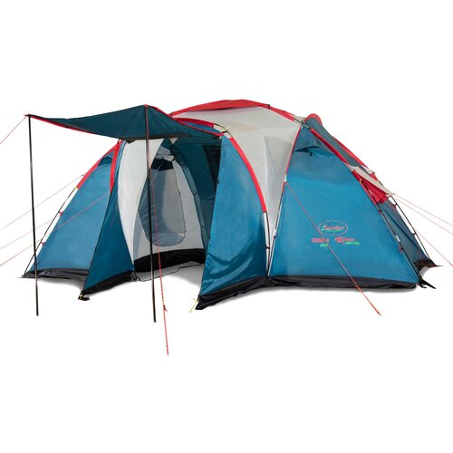 Canadian Camper Палатка SANA 4 PLUS цвет roya Canadian Camper (royal) тент с антимоскитными сетками actiwell 3x3м полиэтилен