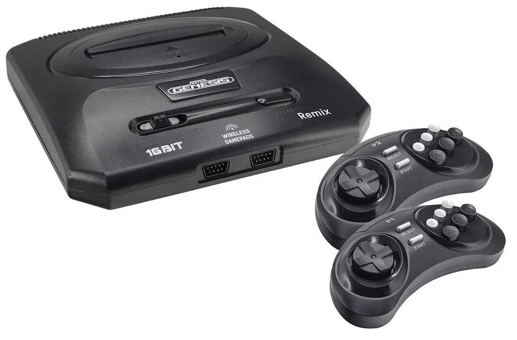 Портативная игровая консоль Retro Genesis - фото №1