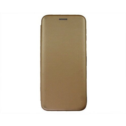 Samsung M31S (2020) - чехол Flip SoftTouch (золотой)